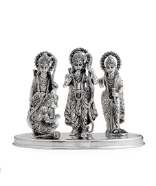 Ram Parivaar in Silver Antique workmanship