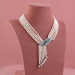 Beautiful long Haar Pearl Necklace set JPH0629
