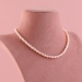 Pink & White Layered Pearl Necklace