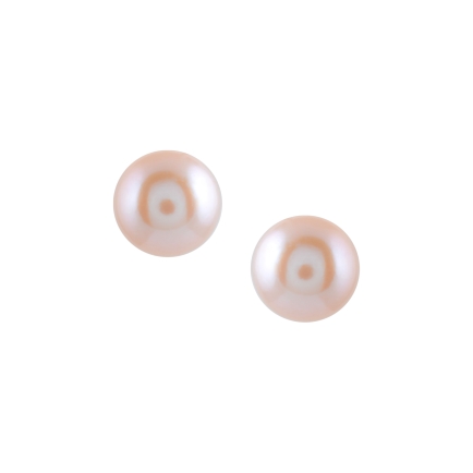 Two Line Natural Pearl Necklace Set
