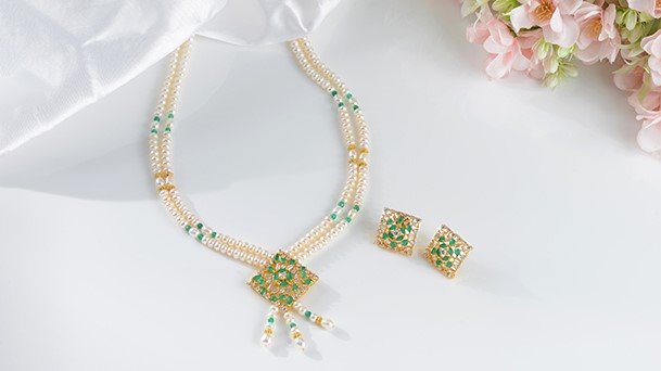 Krishna Pearls: Hyderabad Pearl Jewellery | 20% Off On Pearl Jewellery
